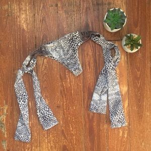 Acacia snake print bottoms
